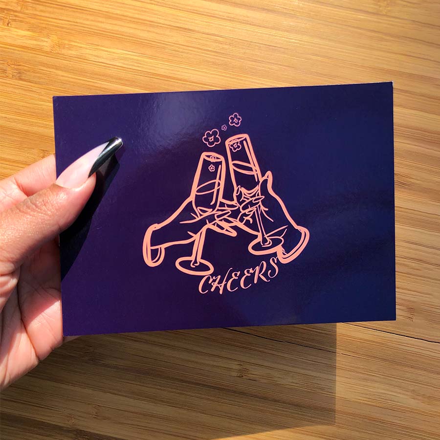 Cheers Postcard Pack