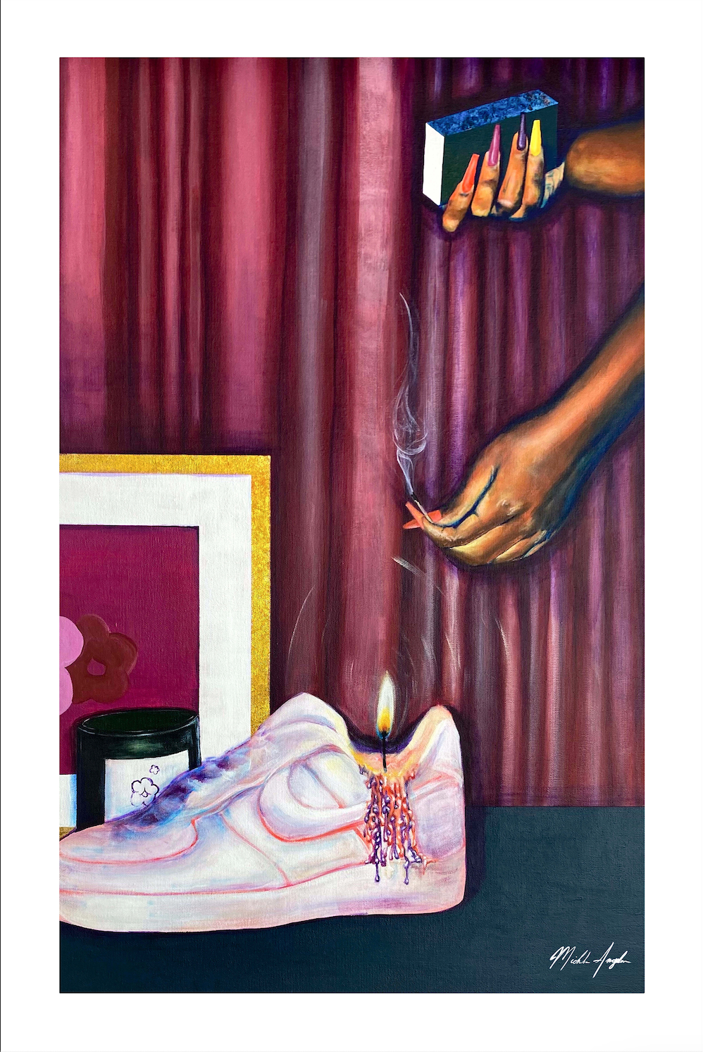 She Ignites Creativity Print