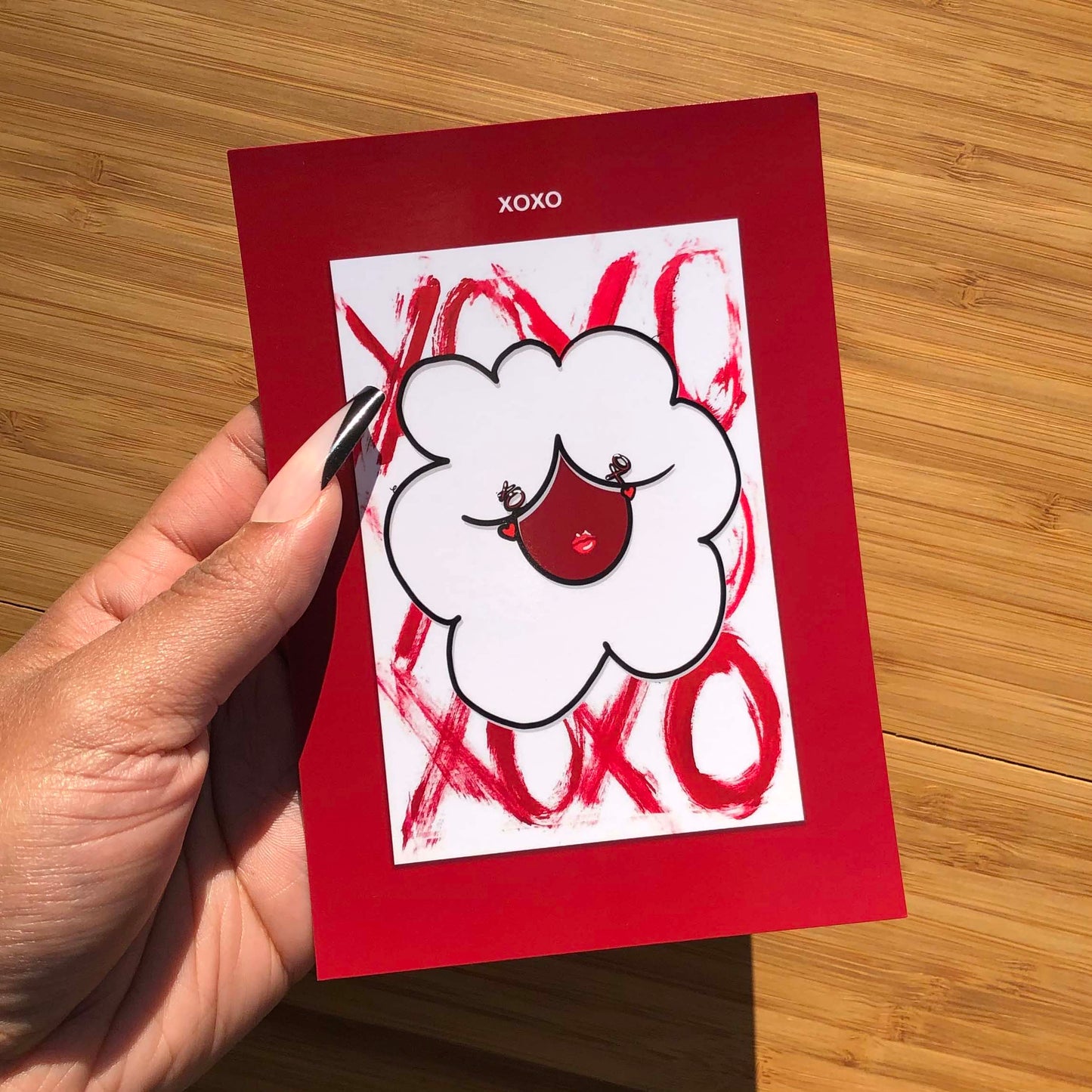 XOXO Postcard