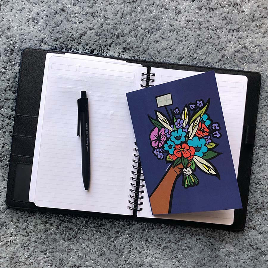 Give Them Their Flowers Greeting Card