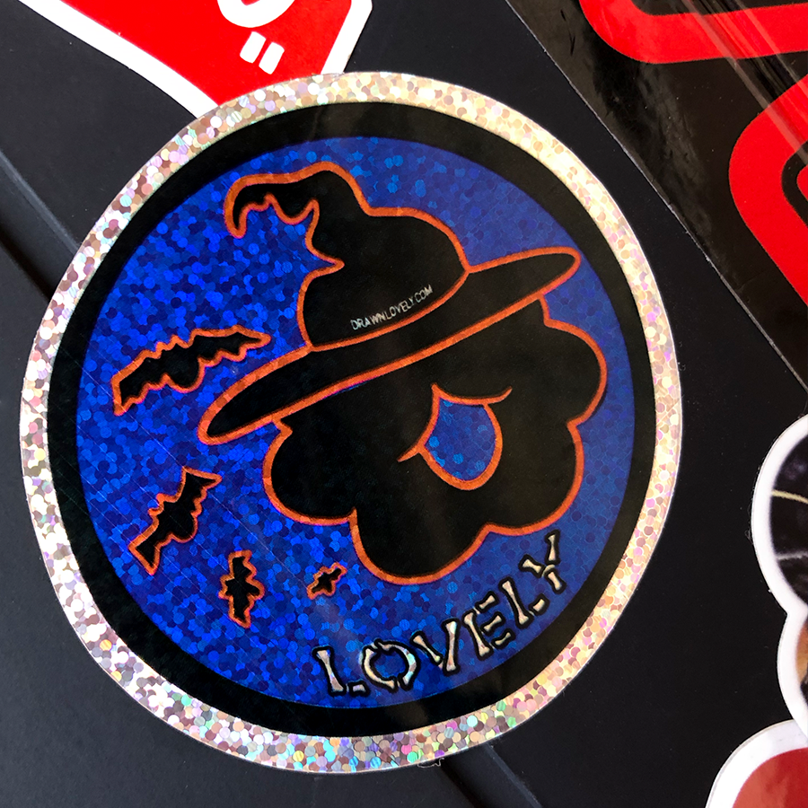 Halloween Disco Sticker