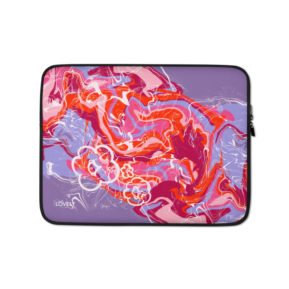 Lovely Laptop Sleeve - Dragon Berry