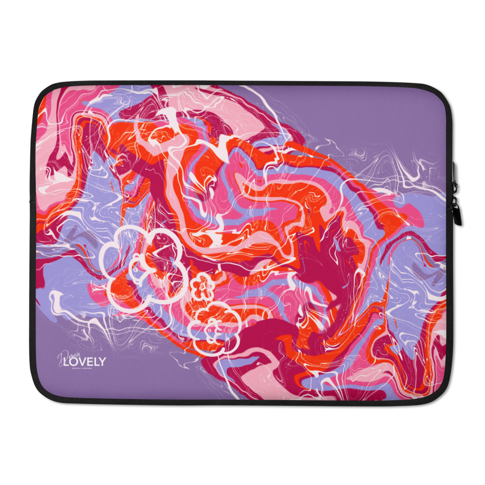 Lovely Laptop Sleeve - Dragon Berry