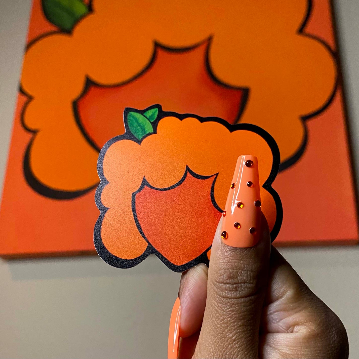 Peachy Keen Sticker