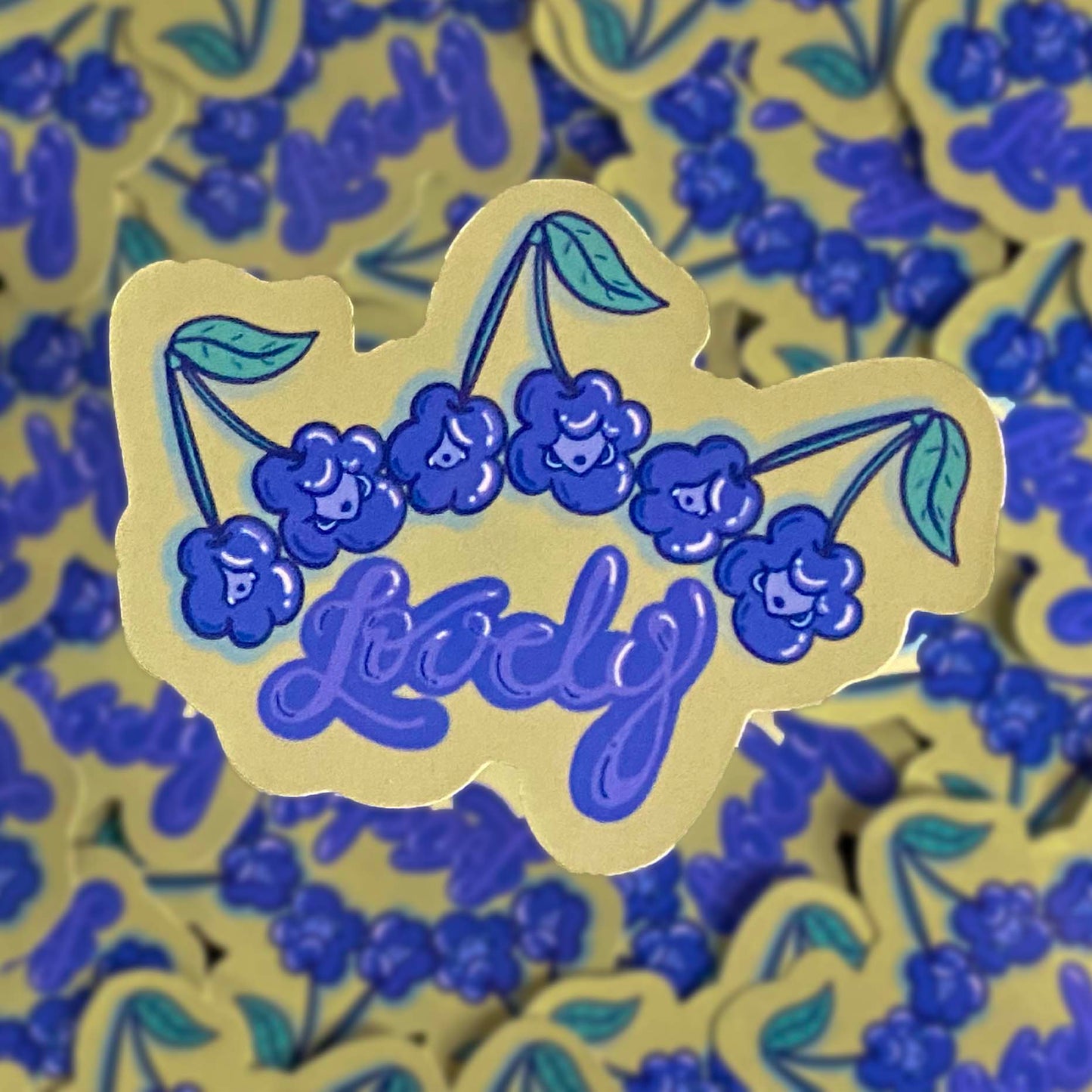 Lovely Cherry Sticker