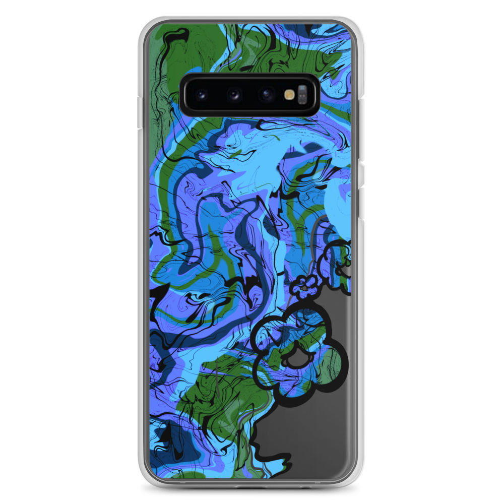 Groovy Samsung Case - Blue Lagoon