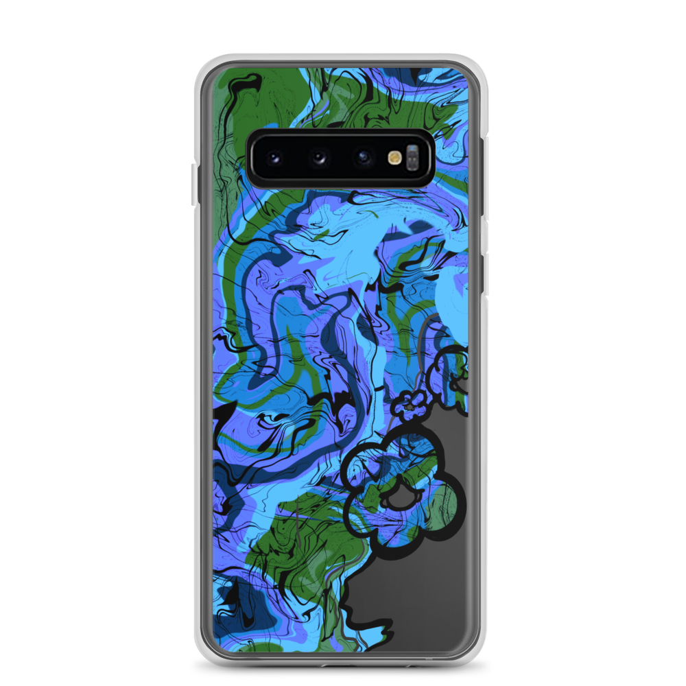 Groovy Samsung Case - Blue Lagoon