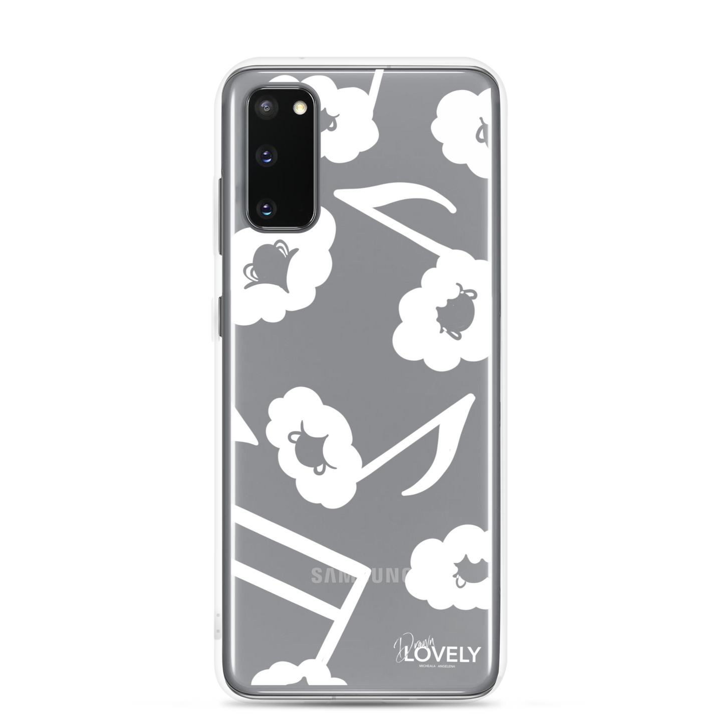 Melodic Samsung Case - White