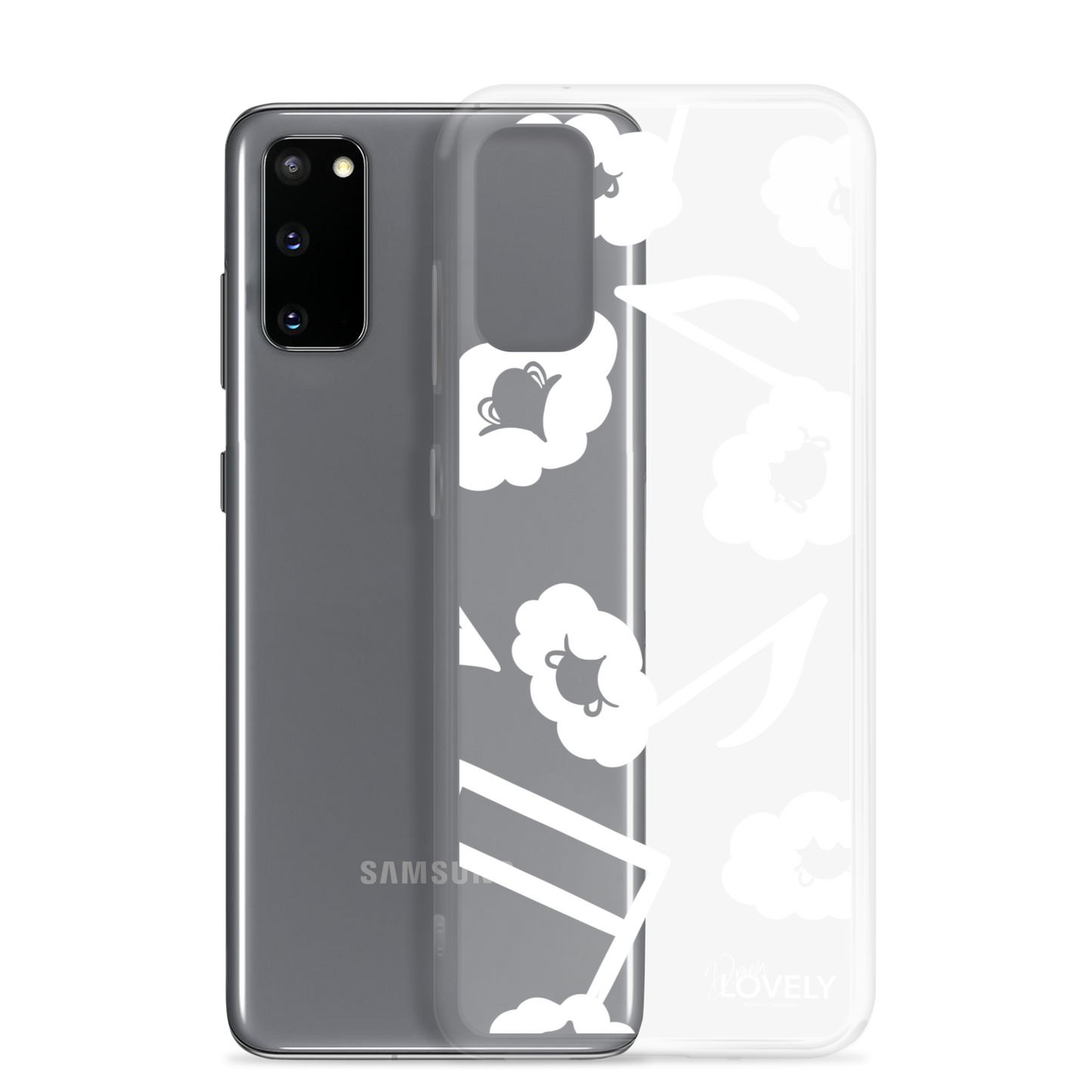 Melodic Samsung Case - White