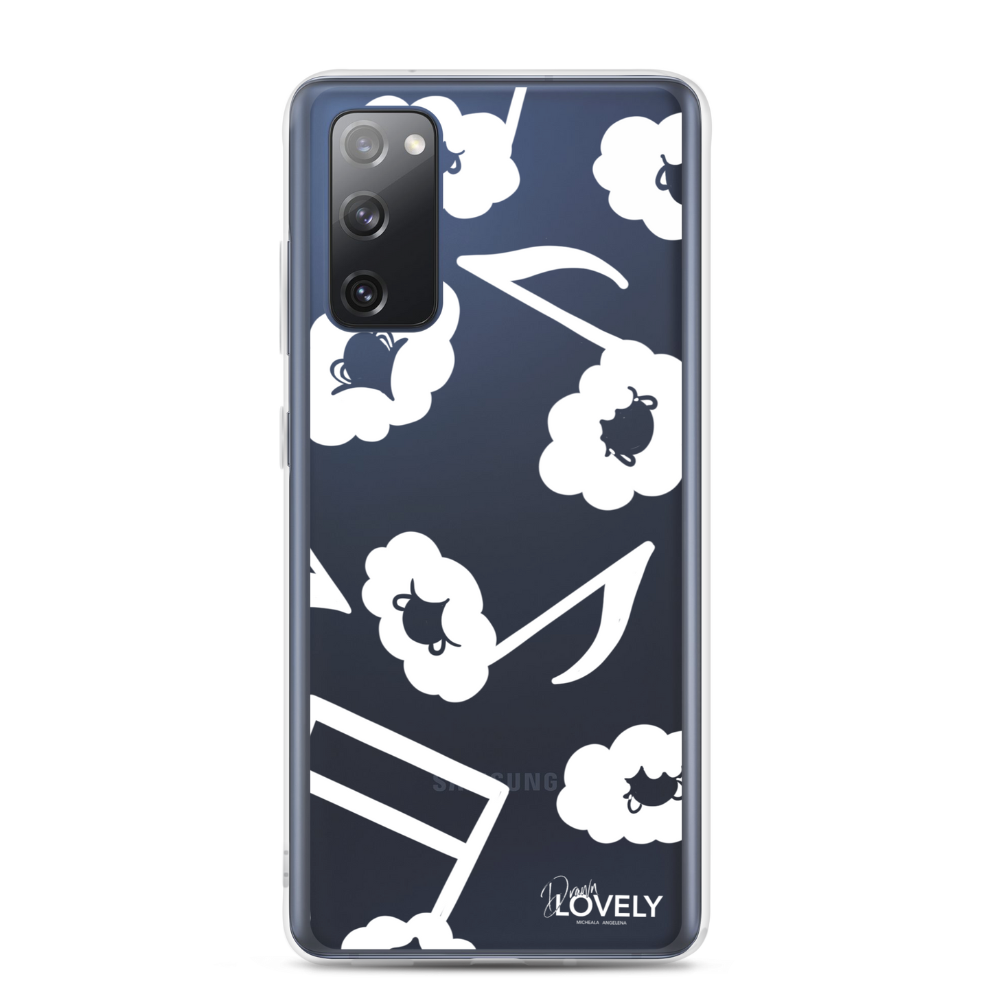 Melodic Samsung Case - White