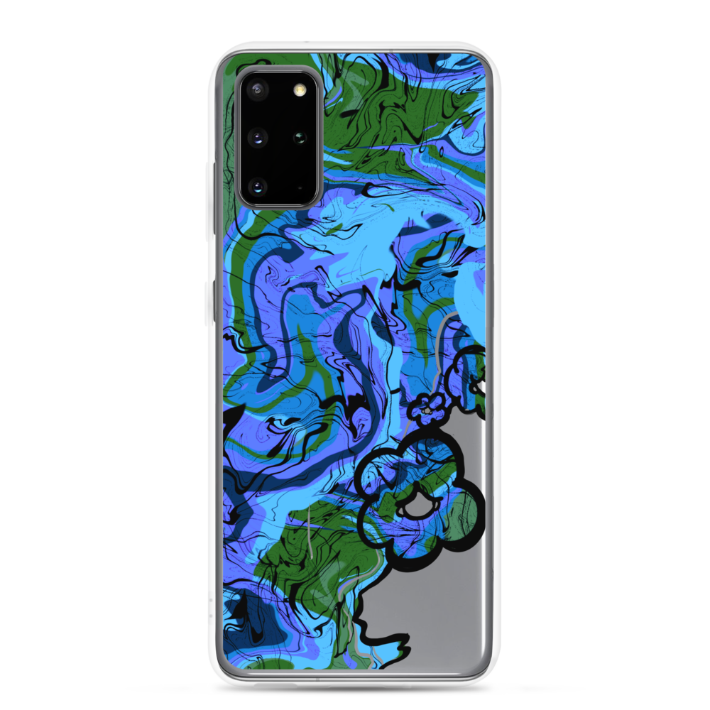 Groovy Samsung Case - Blue Lagoon