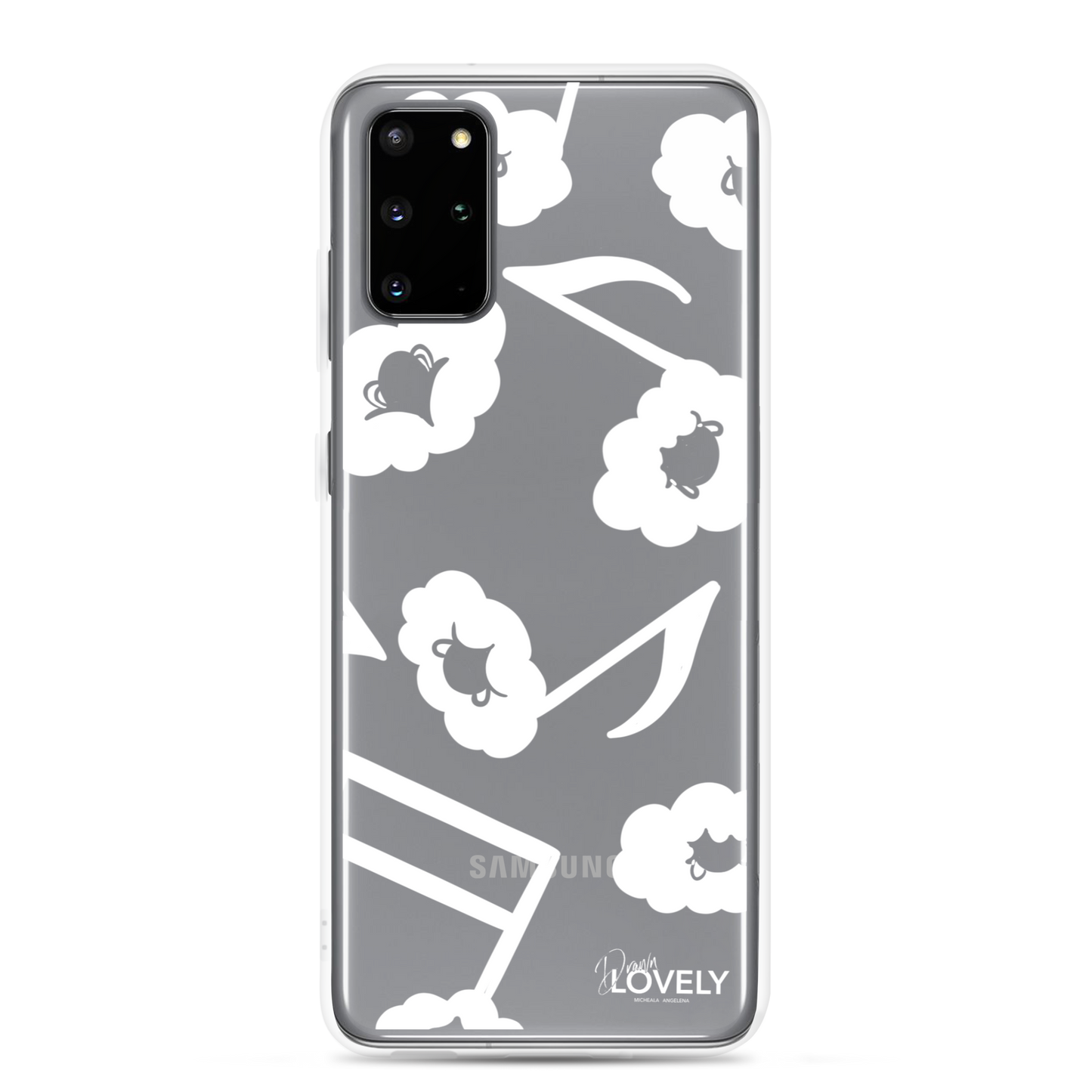 Melodic Samsung Case - White