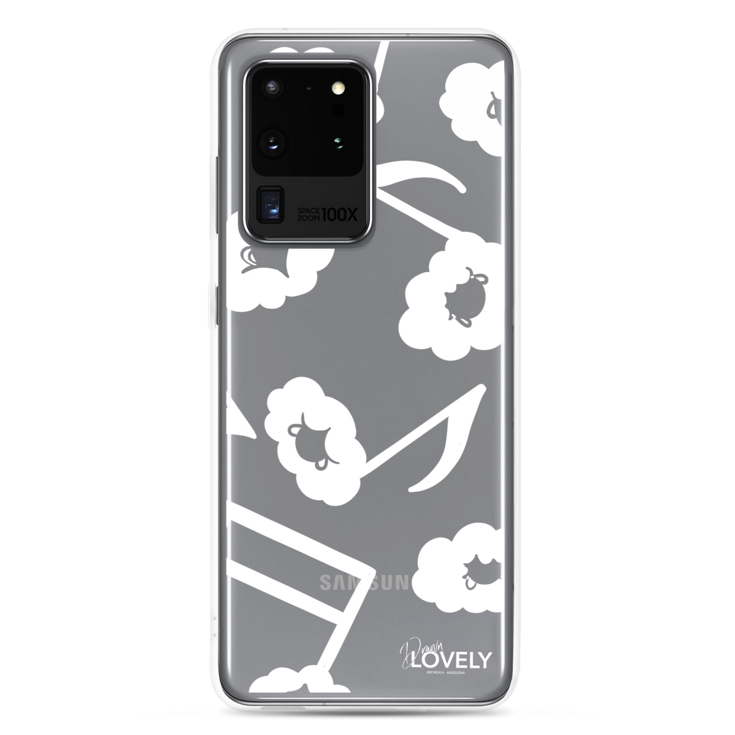 Melodic Samsung Case - White