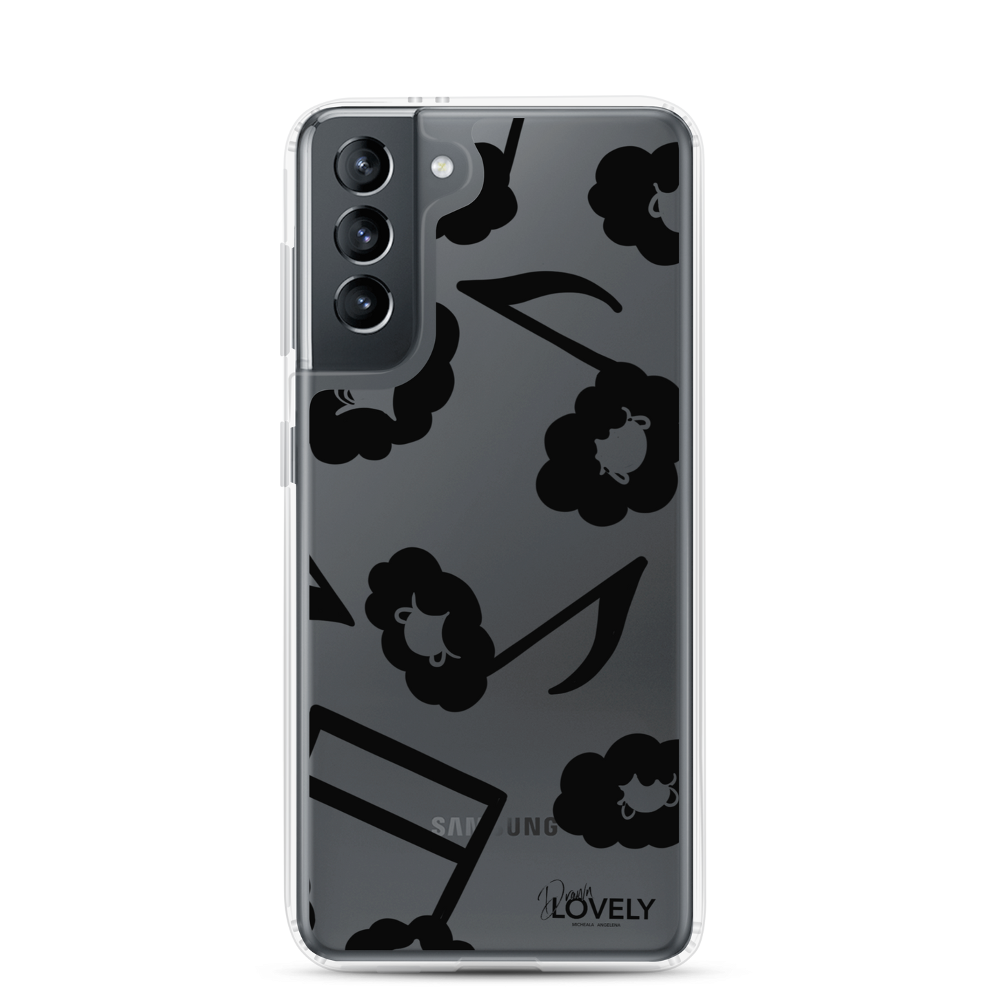 Melodic Samsung Case - Black