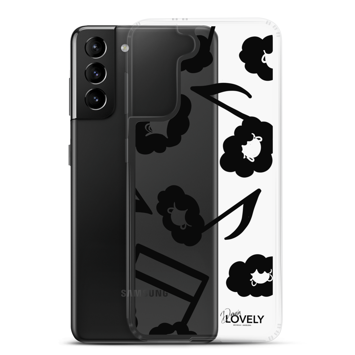 Melodic Samsung Case - Black