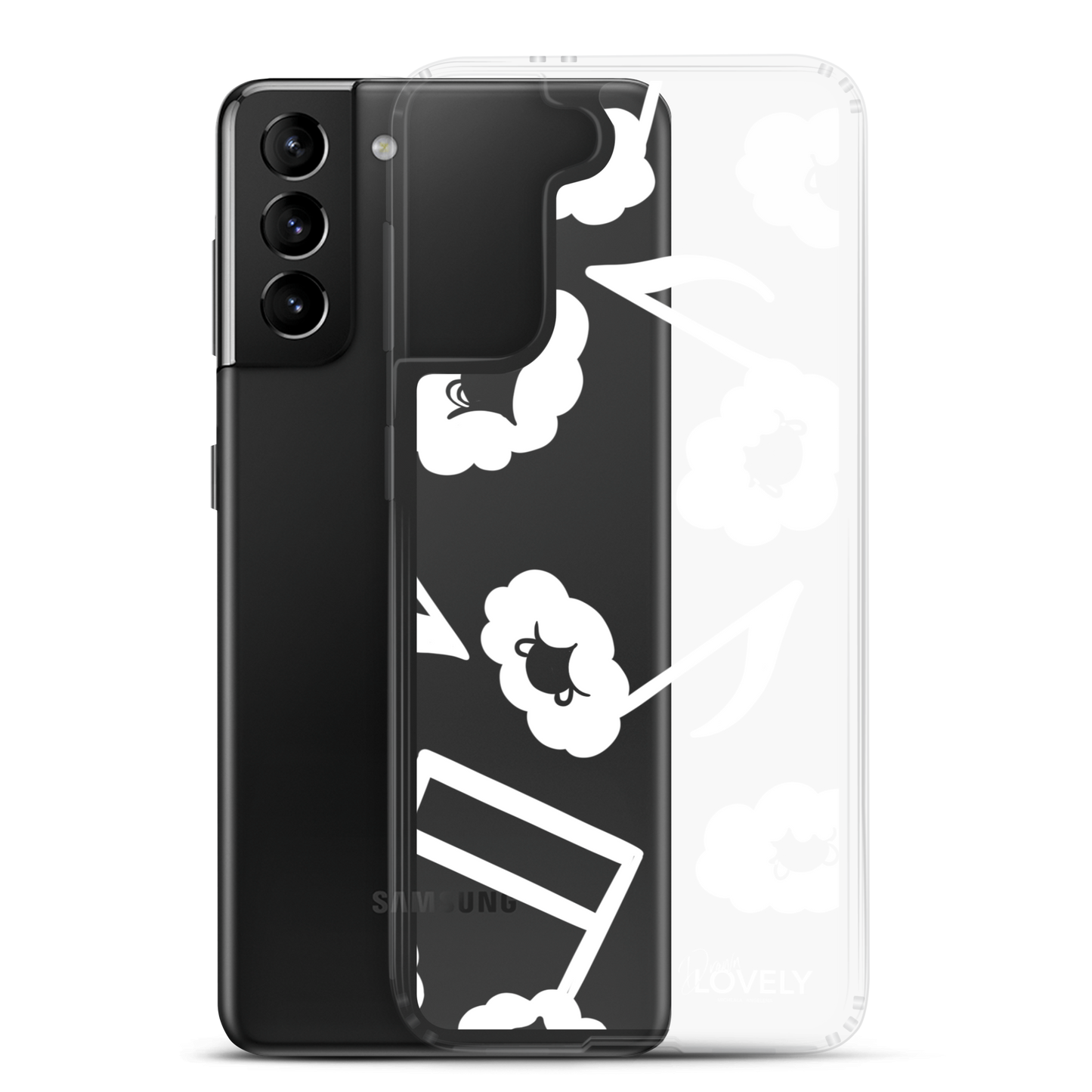 Melodic Samsung Case - White