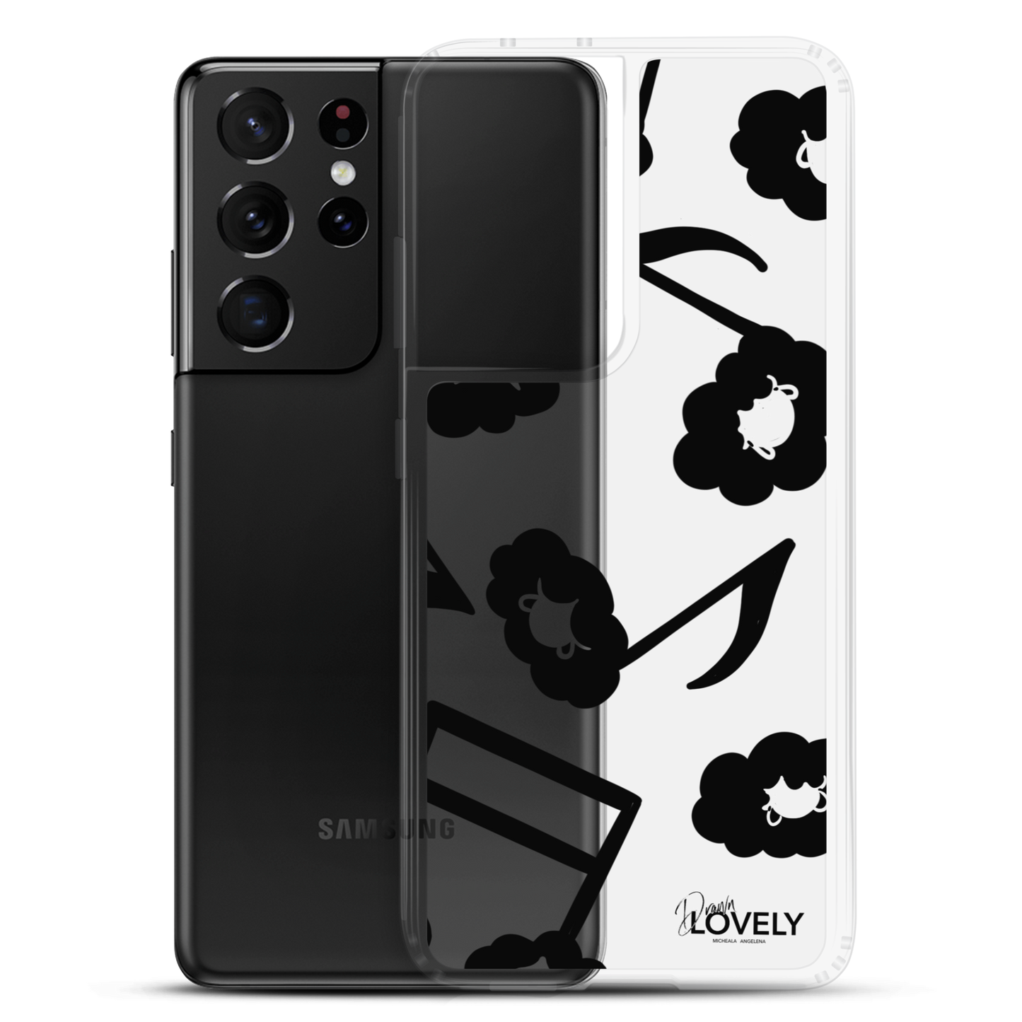 Melodic Samsung Case - Black