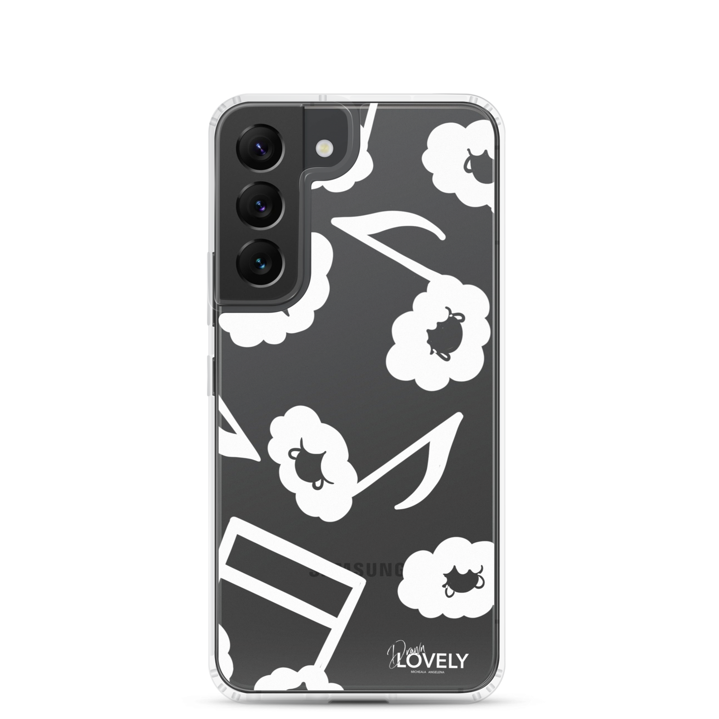 Melodic Samsung Case - White