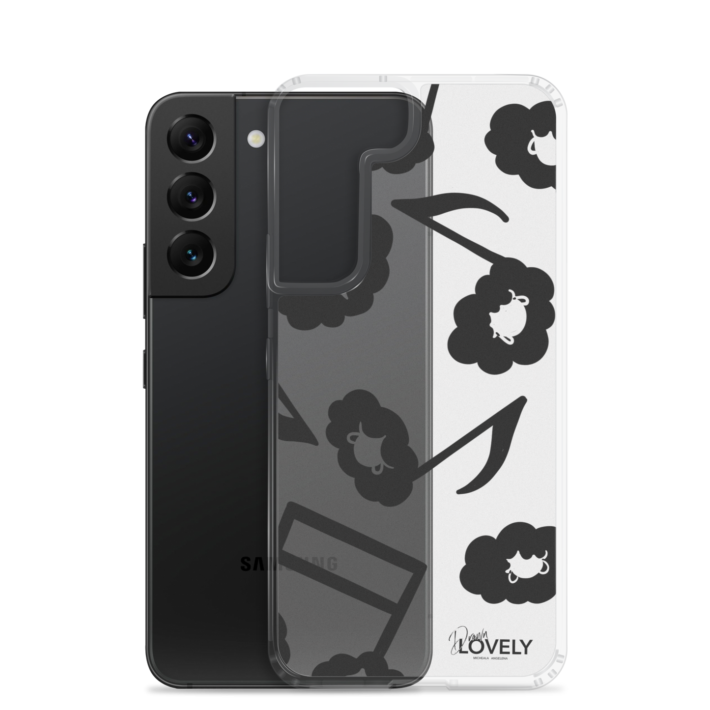Melodic Samsung Case - Black