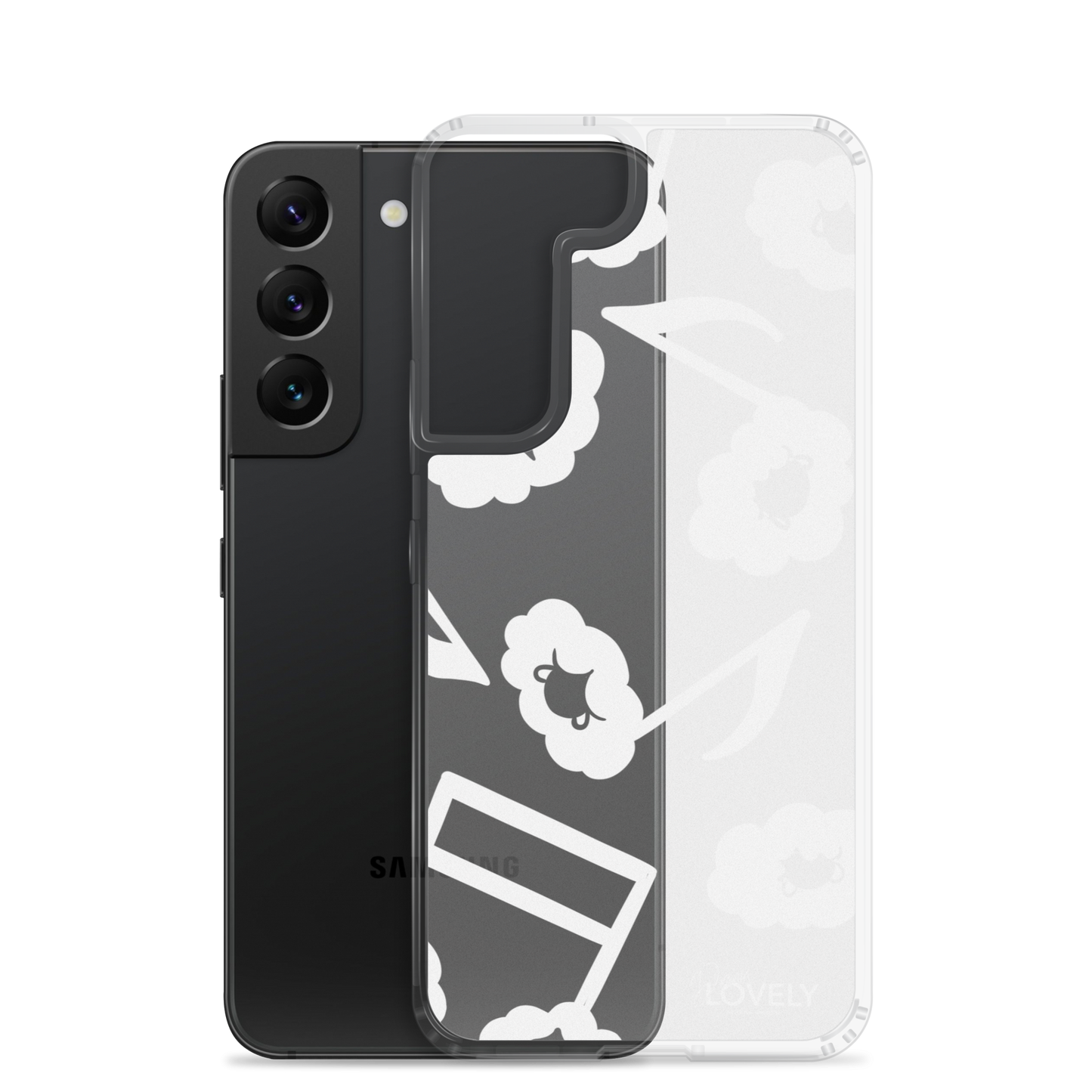 Melodic Samsung Case - White