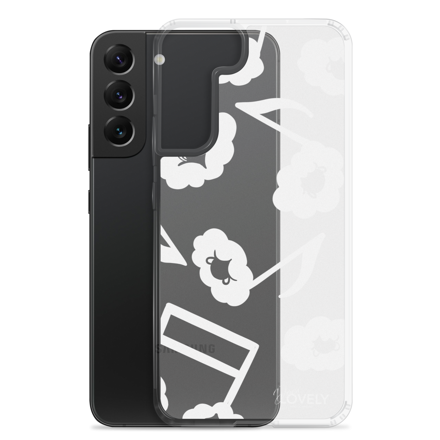 Melodic Samsung Case - White