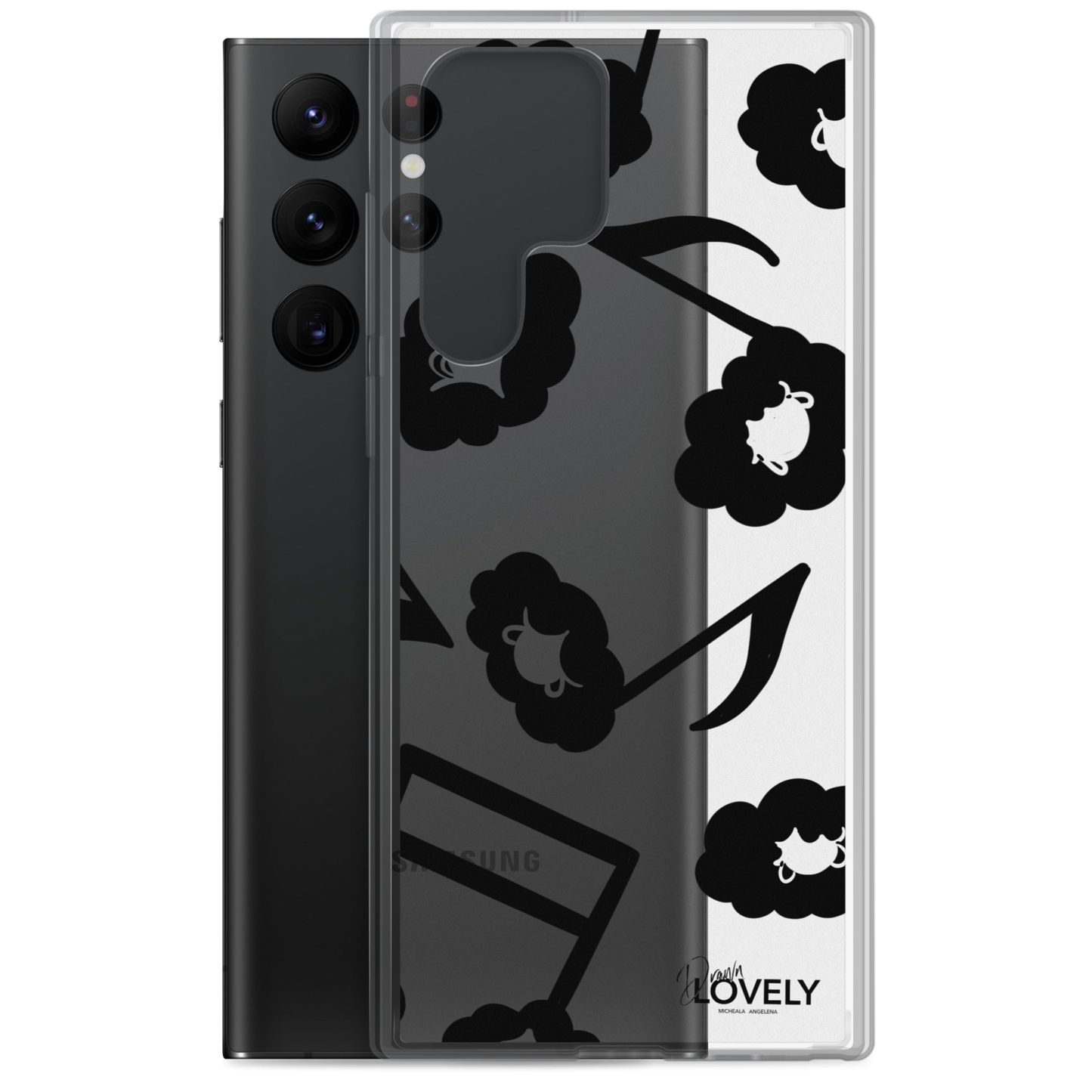 Melodic Samsung Case - Black