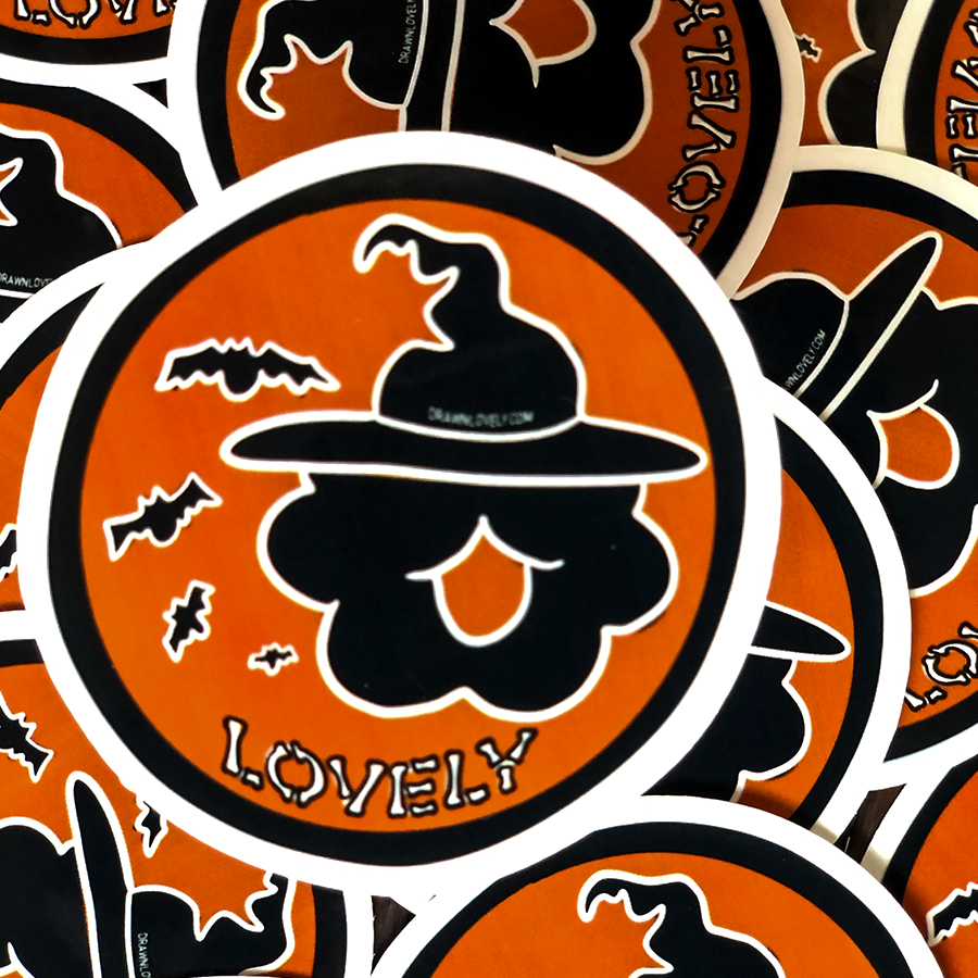 Spooky Sticker