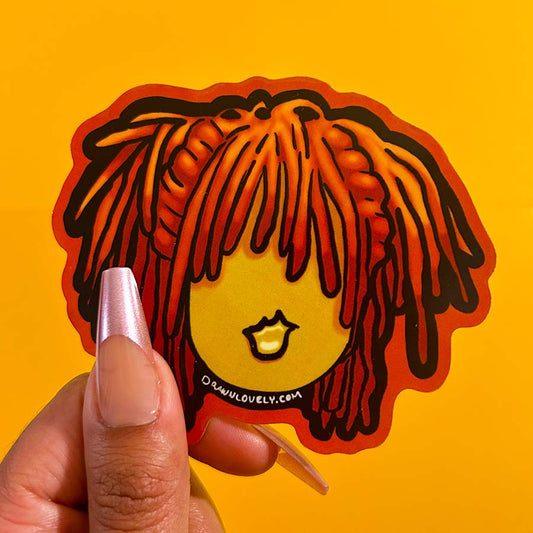 Lil Miss Locs Sticker