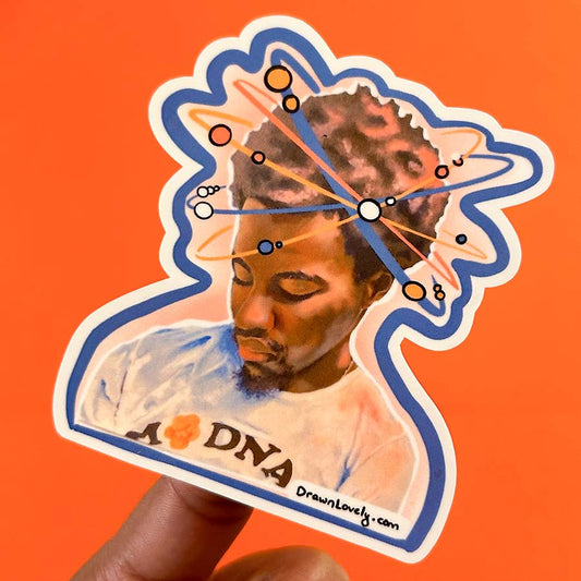 Boy Genius Sticker
