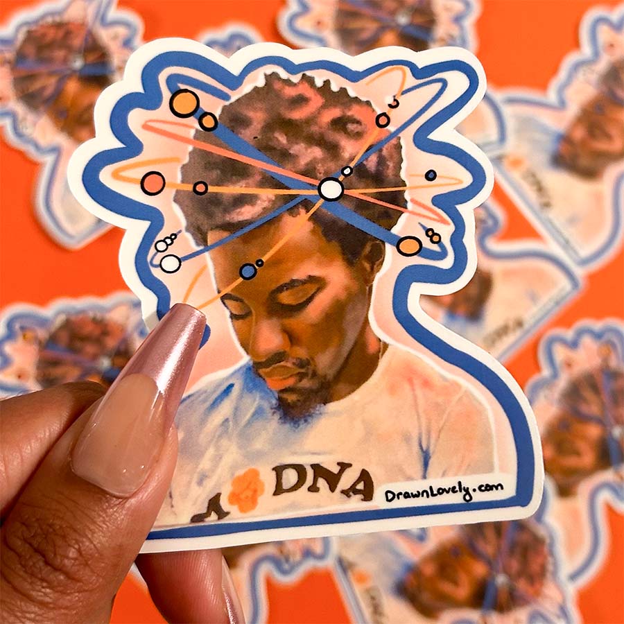 Boy Genius Sticker