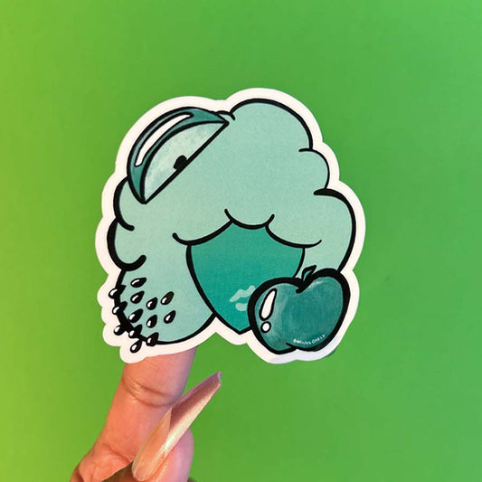 Lil Miss Sour Apple Sticker