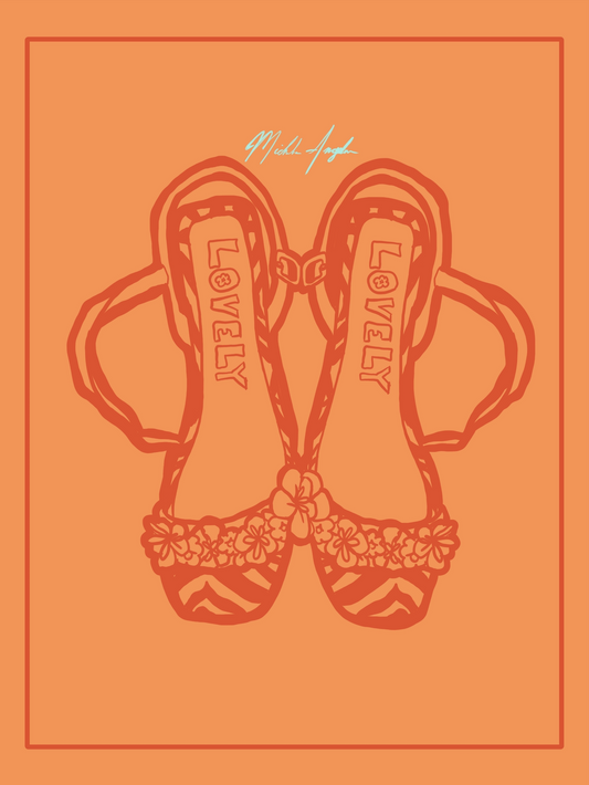 Maureen's Love Print - Clementine