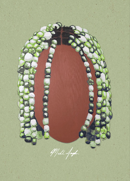 Click Clack Print - Green