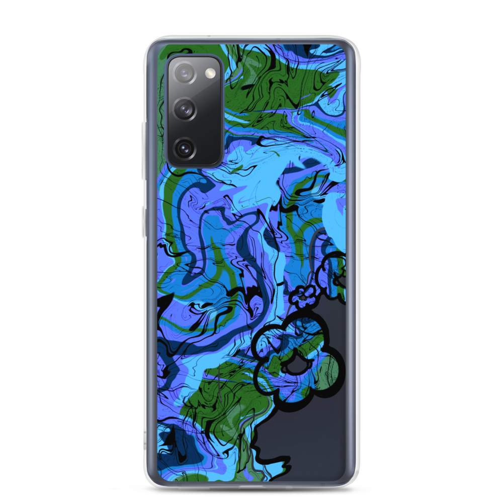 Groovy Samsung Case - Blue Lagoon